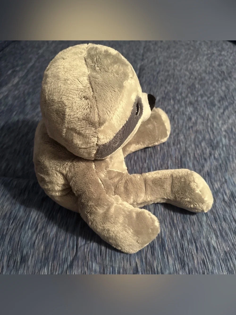 HUGIMALS Sam The Sloth 4.5 lb Weighted Comfort Plush Large NWT